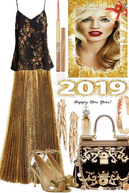 HAPPY NEW YEAR 2019- Combinazione di moda