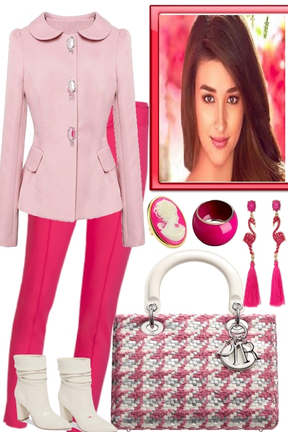 YOU ARE NEVER WRONG IN PINK- Fashion set