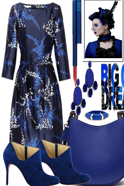 RED LIPS AND THE BLUES- Fashion set