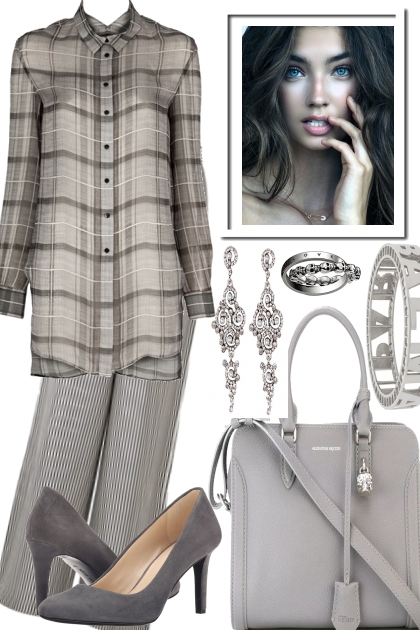 YOUR LOOK GOOD IN PLAIDS AND STRIPES- Fashion set