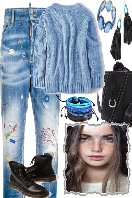  The Blues in Jeans- Fashion set