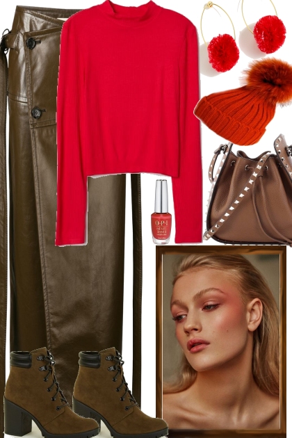 RED & BROWNIES- Combinazione di moda