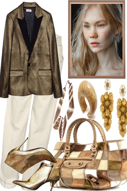 GOLD FOR YOU- Fashion set