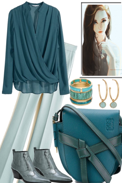 Aqua, for Winter to Spring- Fashion set