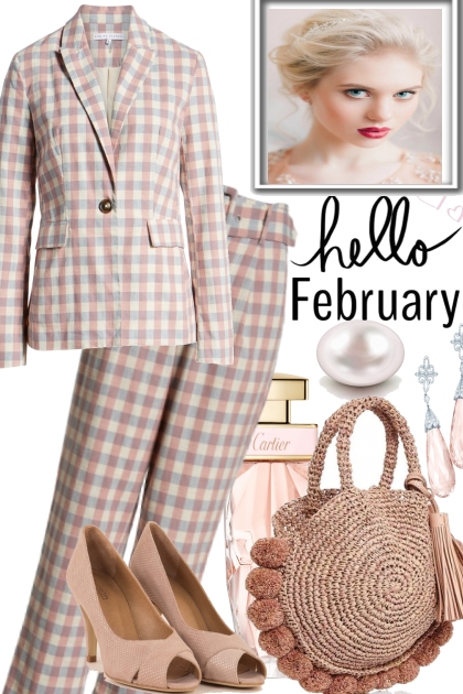 HELLO FEBRUARY, WAITING FOR SPRING- Combinazione di moda