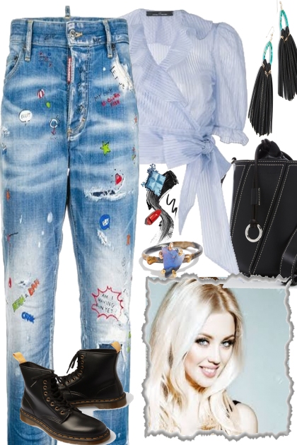 JEANS IN SPRING- Fashion set