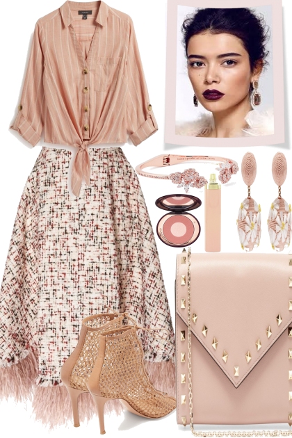SPRING IN NUDE- Fashion set