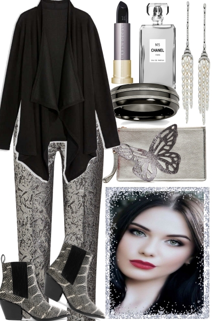 SILVER DINNER- Fashion set