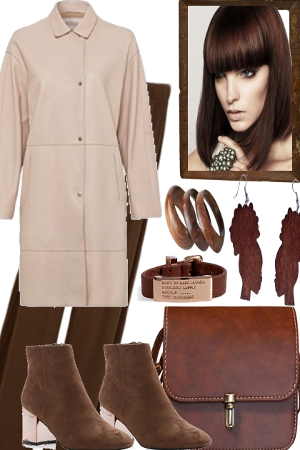 SOME BROWNIES, A BIT BEIGE FOR IN BETWEEN- combinação de moda