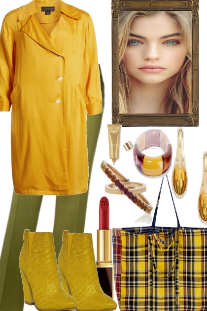 YELLOW MAKE YOUR DAY IN SPRING- Fashion set