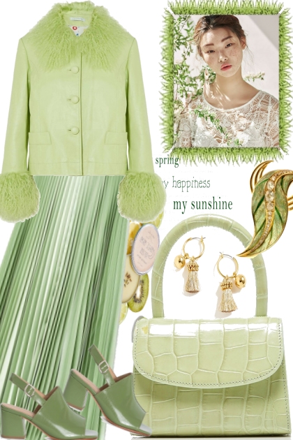 LOVELY IN MINT- Fashion set