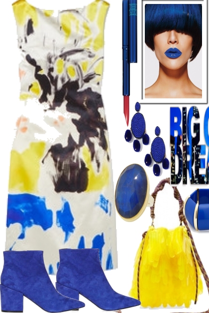 The Blues need Mellow Yellow- Fashion set