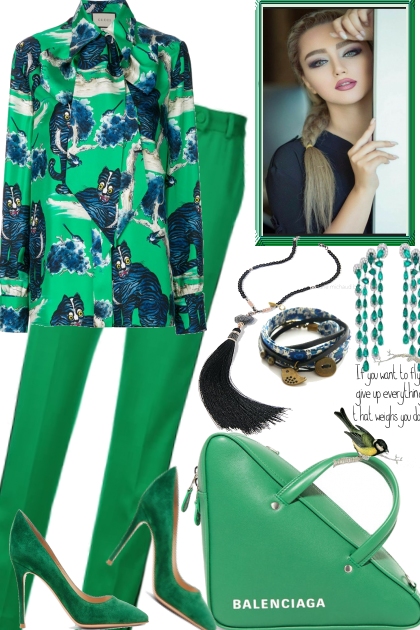 The Spring is Green- Fashion set