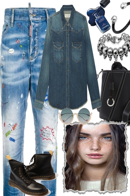 JEANS FOR EVERYDAY- Fashion set