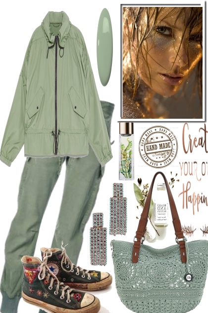 A WALK IN THE WOODS IN SPRING- Combinazione di moda