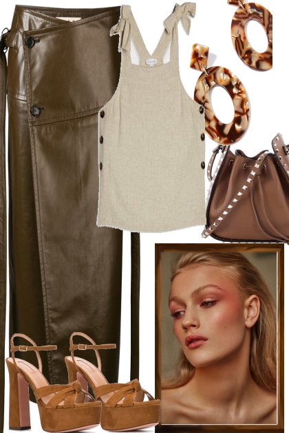 60 SECOND STYLE IN LEATHER- Fashion set