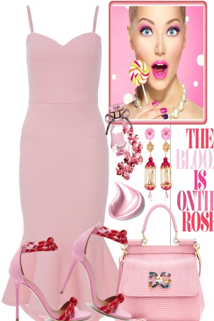 PRETTY ROSE GIRL- Fashion set