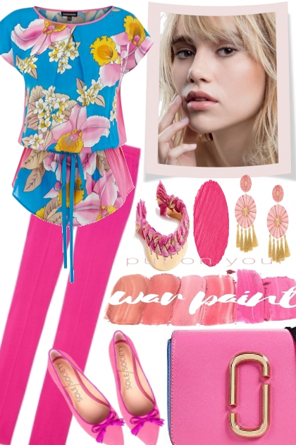 PINK HAS THE BLUES- Combinazione di moda