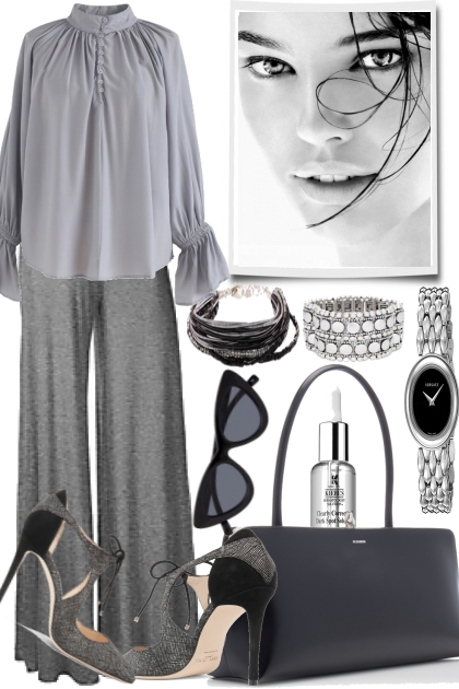 GREY BUT LIGHT- Fashion set