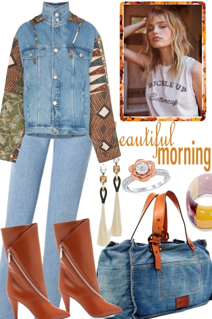 JEANS FOR THIS BEAUTIFUL MORNING- Модное сочетание