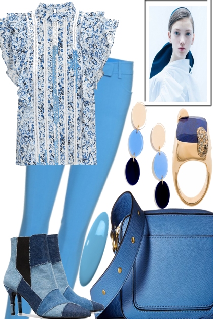 GET YOUR BLUES TODAY- Fashion set