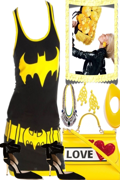 Batman, Batgirl- Combinaciónde moda