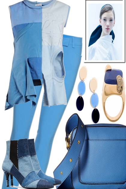 A MEETING WIHT THE BLUES- Fashion set