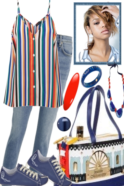 SUMMER, TIME FOR A BOATTRIP- Fashion set