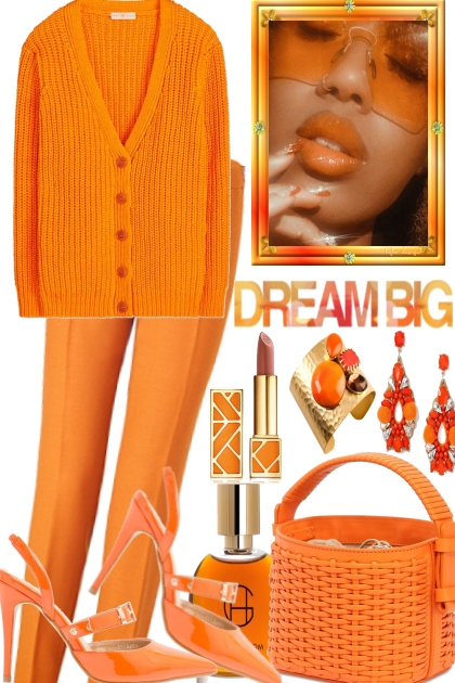 SHE LOVES ORANGE- Kreacja