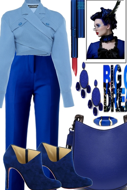 LET´S GET THE BLUES- Fashion set
