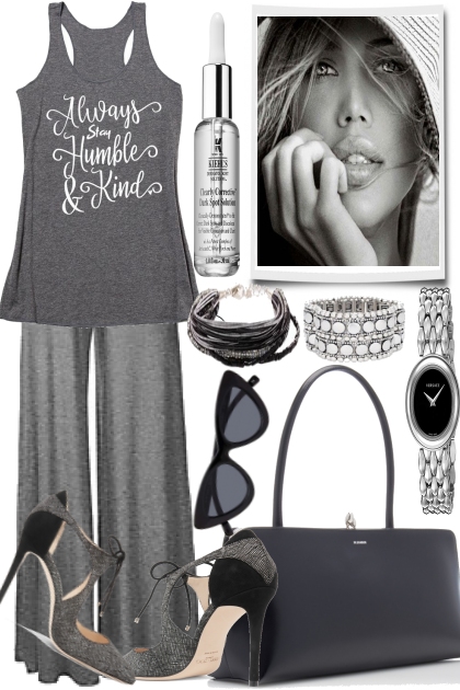 YOUR GREYS, SO LOVELY- Fashion set