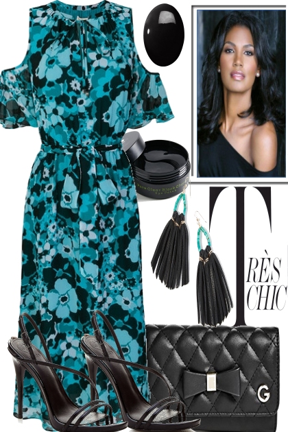 BLACK BLUES- Fashion set
