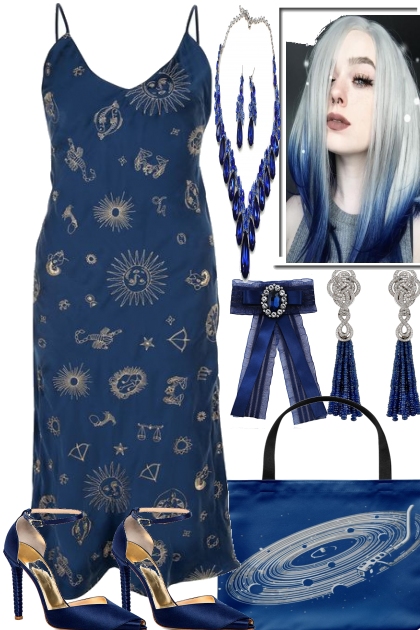 THE BLUES FOR THE PARTY- Combinazione di moda