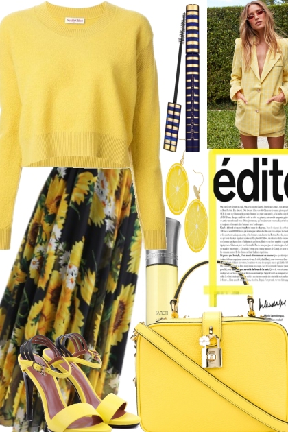 Sunflower City- Combinazione di moda