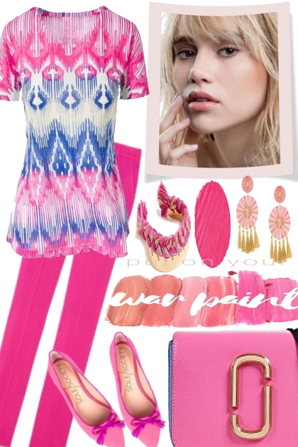 Pink for Summer- Combinazione di moda