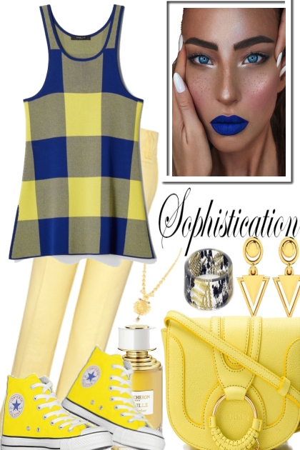 BLUE LIPS- Fashion set