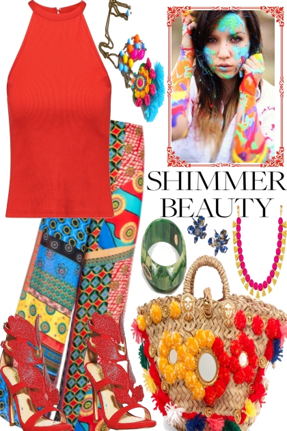 SHIMMER BEAUTY- Fashion set
