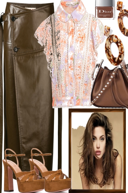 IN TH ECITY WITH APRICOT & BROWNIES- Combinaciónde moda