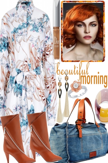 BEAUTIFUL MORNING AND LATTE- Fashion set