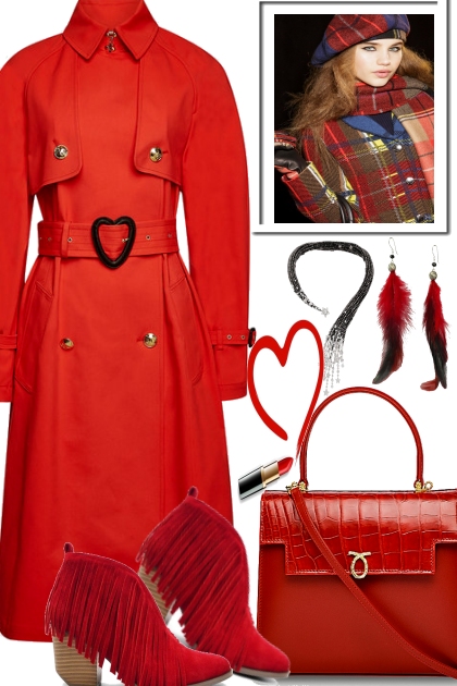 ONLY RED- Fashion set