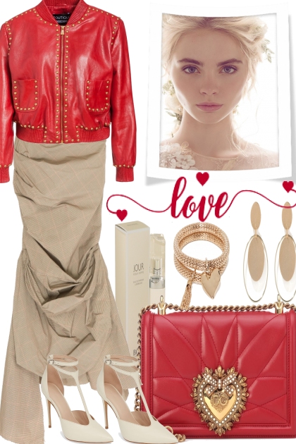 RED LOVE- Fashion set