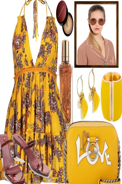 PLAY WITH YELLOW- Fashion set