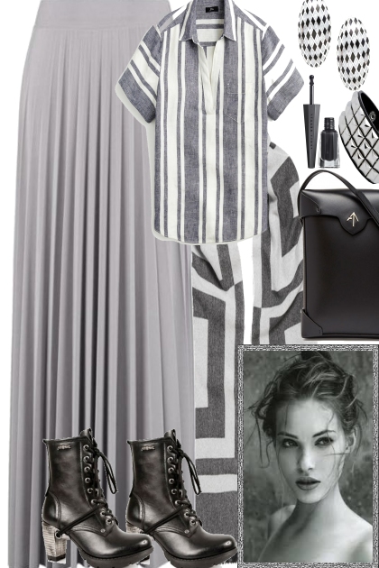 THE SHADES OF GREY- Combinazione di moda