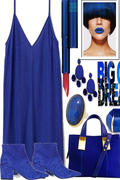 ALL THE BLUES- Combinaciónde moda