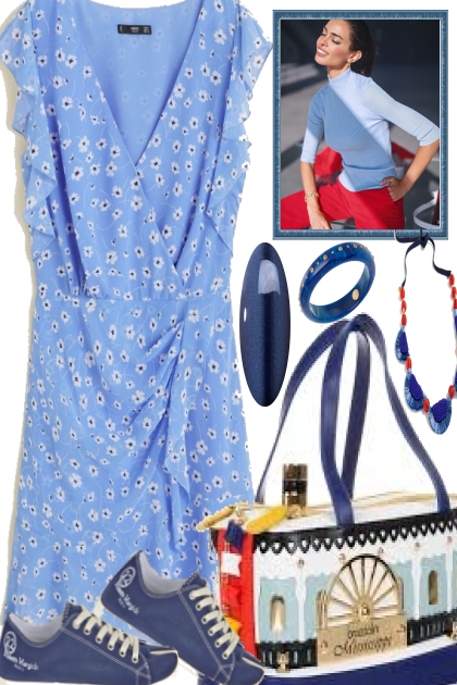 THE BLUES ON THE ROAD- Fashion set