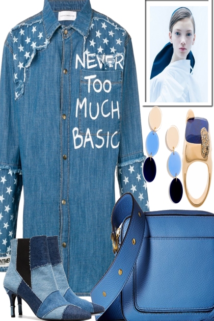 NEVER TOO MUCH BASICS- Модное сочетание