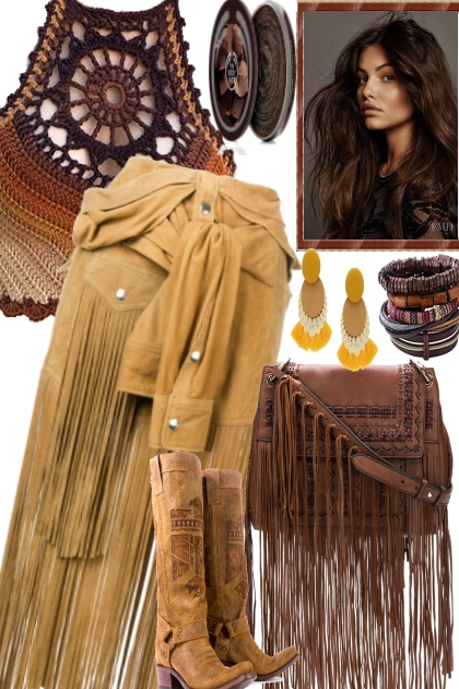 CASUAL PARTY, MOTTO WESTERN STYLE- Fashion set