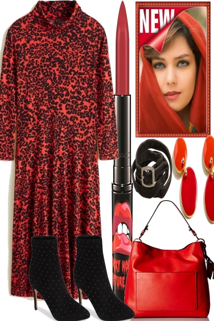 THE LEO IS RED- Fashion set