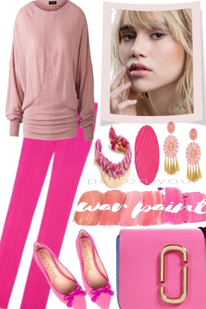 COMFY IN PINK- Fashion set