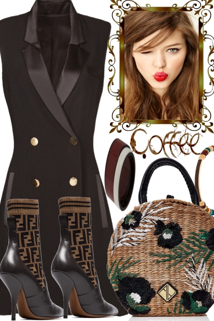 TIME FOR COFFEE- Fashion set